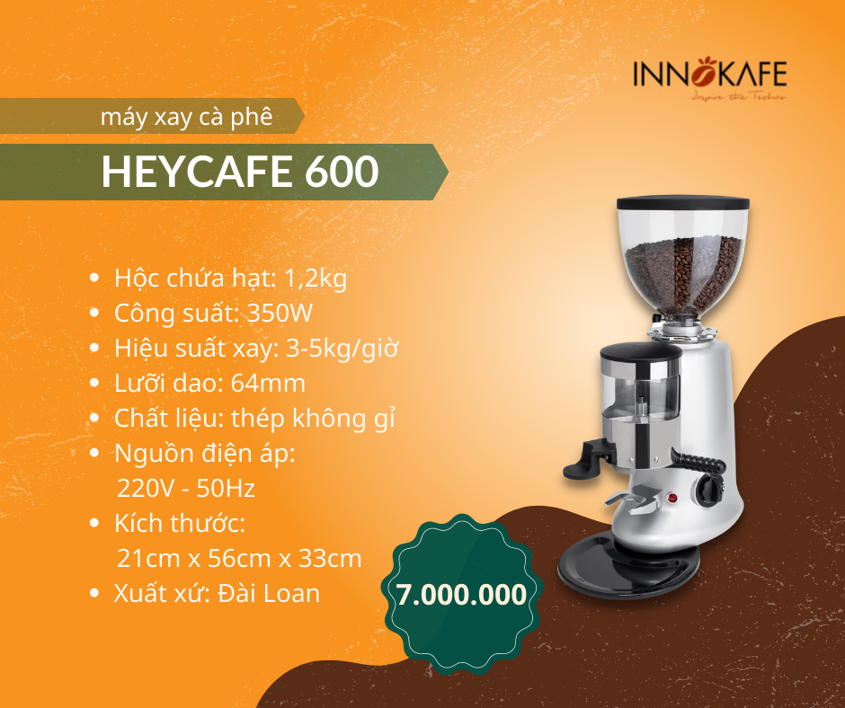 Máy xay cafe HeyCafe 600